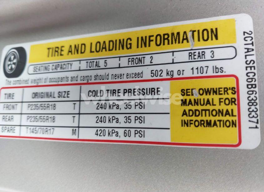Photo 9 of 2011 Gmc Terrain SLE-2 (VIN 2CTALSEC6B6383371)
