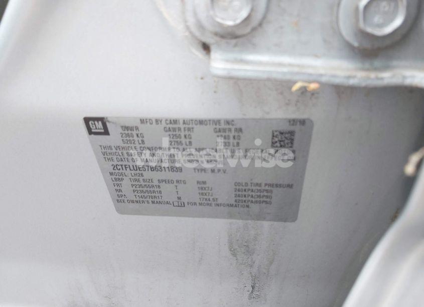 Photo 9 of 2011 Gmc Terrain SLT-1 (VIN 2CTFLUE57B6311839)