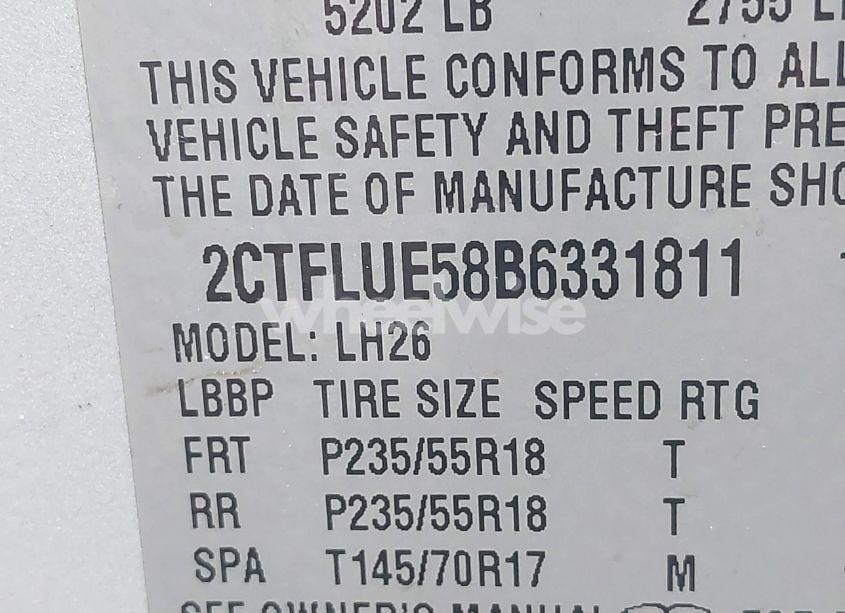 Photo 9 of 2011 Gmc Terrain SLT-1 (VIN 2CTFLUE58B6331811)