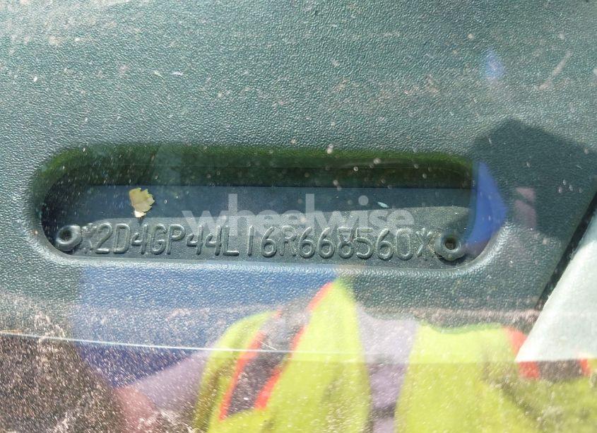 Photo 11 of 2006 Dodge Grand CARAVAN SXT (VIN 2D4GP44L16R668560)