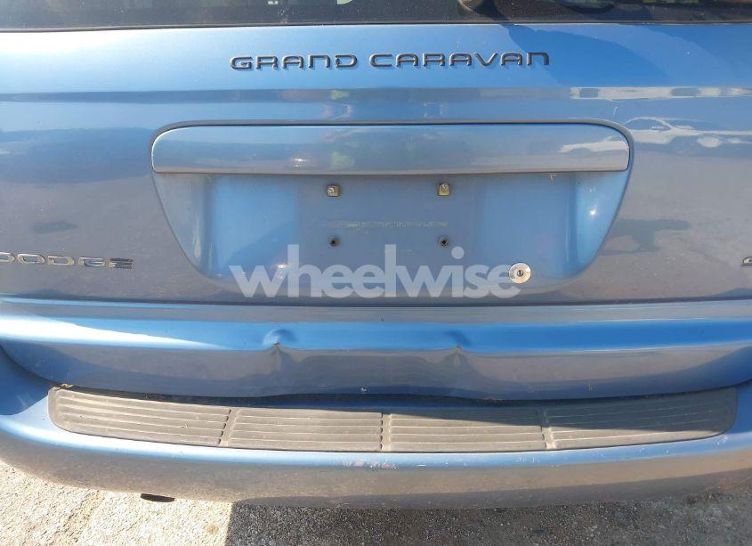 Photo 6 of 2007 Dodge Grand CARAVAN SXT (VIN 2D4GP44L17R356000)