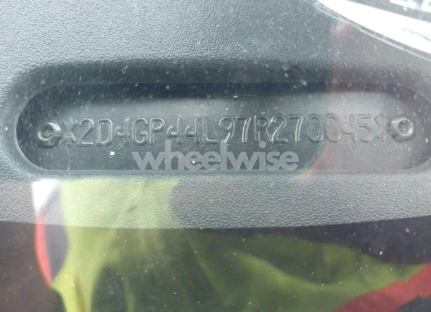 Photo 9 of 2007 Dodge Grand CARAVAN SXT (VIN 2D4GP44L97R270045)