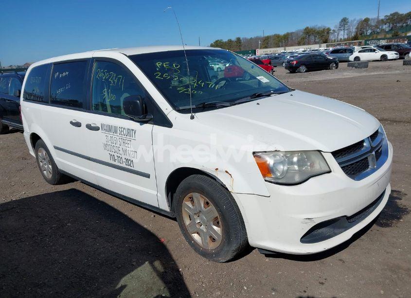 2011 Dodge Grand CARAVAN C/V (VIN 2D4RN1AG1BR731817) main photo