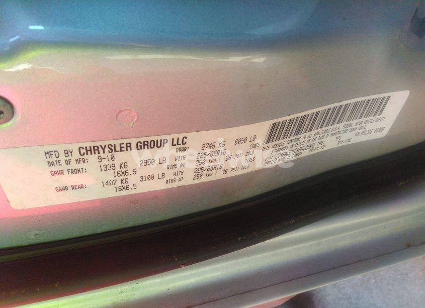 Photo 9 of 2010 Dodge Grand CARAVAN HERO (VIN 2D4RN3D12AR462860)