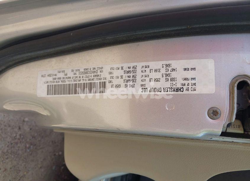 Photo 9 of 2011 Dodge Grand CARAVAN MAINSTREET (VIN 2D4RN3DG3BR656531)