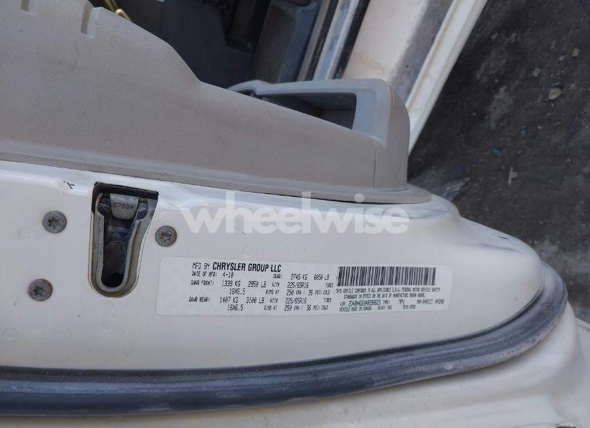 Photo 9 of 2010 Dodge Grand CARAVAN SE (VIN 2D4RN4DE0AR296623)