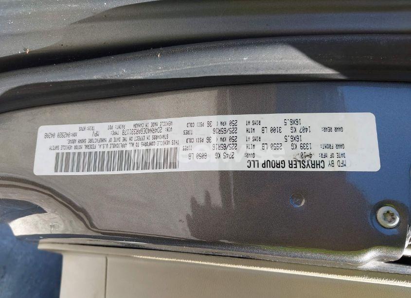 Photo 9 of 2010 Dodge Grand CARAVAN SE (VIN 2D4RN4DE6AR331178)