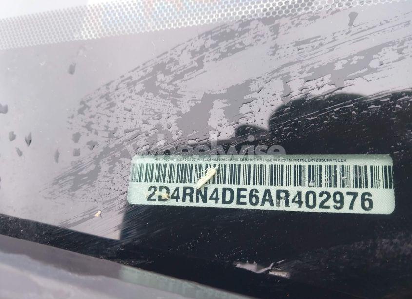 Photo 9 of 2010 Dodge Grand CARAVAN SE (VIN 2D4RN4DE6AR402976)