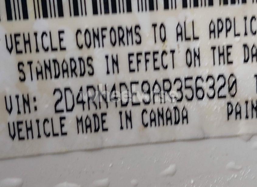 Photo 9 of 2010 Dodge Grand CARAVAN SE (VIN 2D4RN4DE9AR356320)