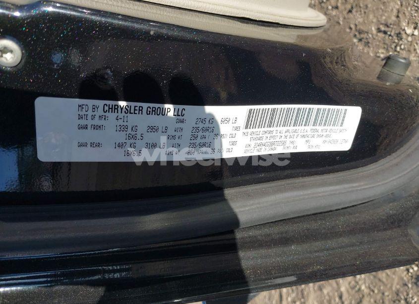 Photo 9 of 2011 Dodge Grand CARAVAN EXPRESS (VIN 2D4RN4DG9BR722585)