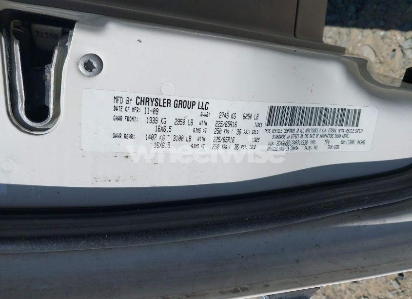 Photo 9 of 2010 Dodge Grand CARAVAN SXT (VIN 2D4RN5D12AR210330)