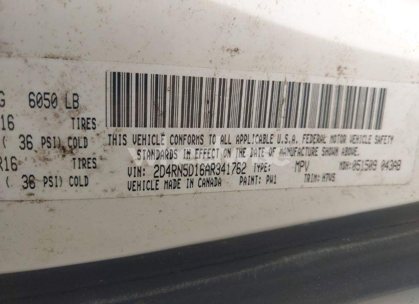 Photo 9 of 2010 Dodge Grand CARAVAN SXT (VIN 2D4RN5D16AR341762)