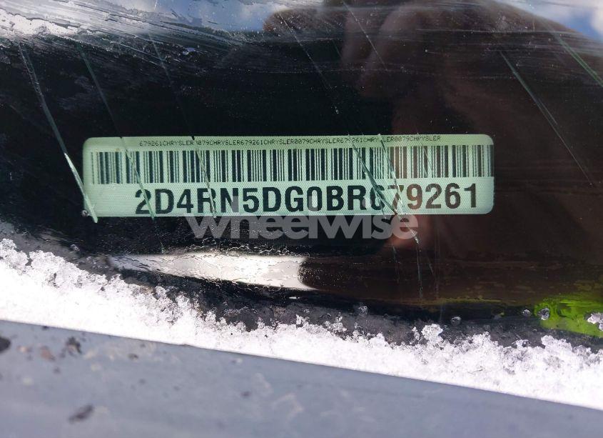 Photo 9 of 2011 Dodge Grand CARAVAN CREW (VIN 2D4RN5DG0BR679261)