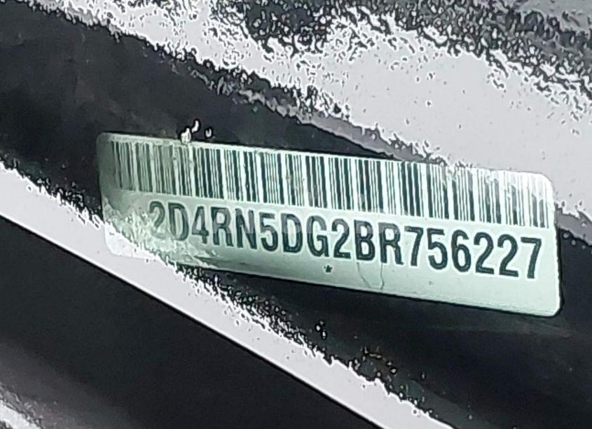 Photo 9 of 2011 Dodge Grand CARAVAN CREW (VIN 2D4RN5DG2BR756227)