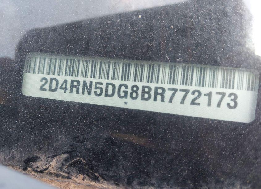 Photo 9 of 2011 Dodge Grand CARAVAN CREW (VIN 2D4RN5DG8BR772173)