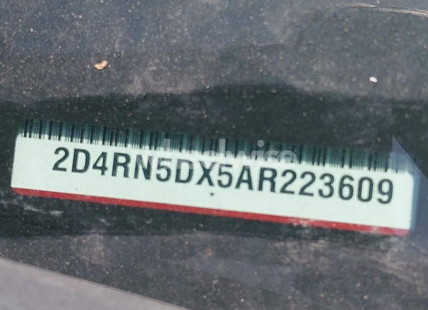 Photo 9 of 2010 Dodge Grand CARAVAN SXT (VIN 2D4RN5DX5AR223609)