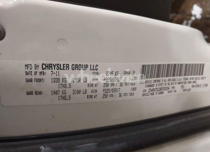 Photo 9 of 2011 Dodge Grand CARAVAN R/T (VIN 2D4RN7DG3BR765594)