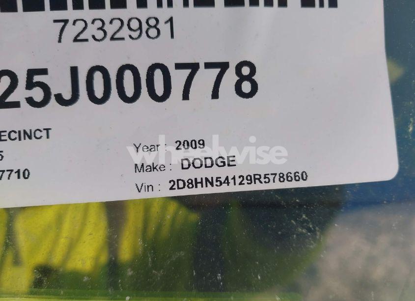 Photo 9 of 2009 Dodge Grand CARAVAN SXT (VIN 2D8HN54129R578660)