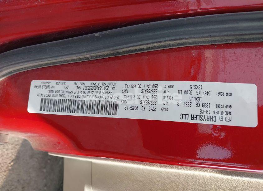 Photo 9 of 2009 Dodge Grand CARAVAN SXT (VIN 2D8HN54189R555397)