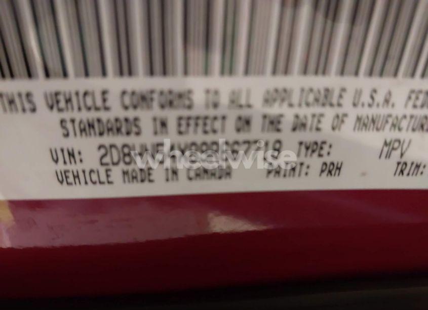 Photo 9 of 2009 Dodge Grand CARAVAN SXT (VIN 2D8HN54X89R667718)