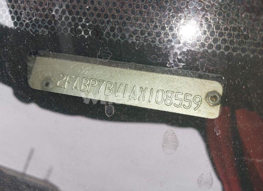 Photo 9 of 2010 Ford Crown VICTORIA POLICE/POLICE INTERCEPTOR (VIN 2FABP7BV1AX108559)