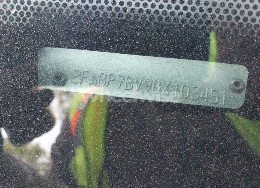 Photo 9 of 2011 Ford Crown VICTORIA POLICE INTERCEPTOR (VIN 2FABP7BV9BX103451)