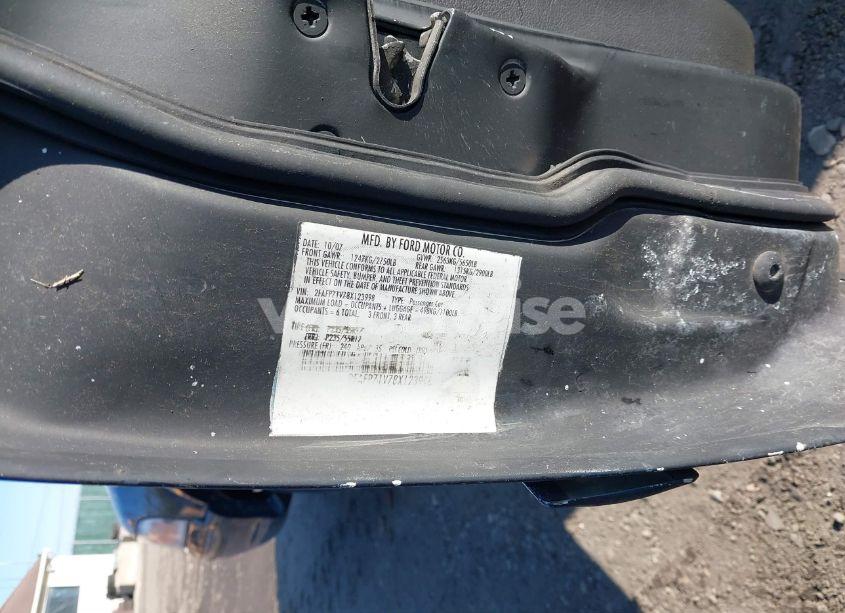 Photo 9 of 2008 Ford Crown VICTORIA POLICE/POLICE INTERCEPTOR (VIN 2FAFP71V78X123998)