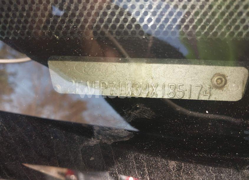 Photo 9 of 2004 Ford Crown VICTORIA POLICE (VIN 2FAFP71W34X185174)