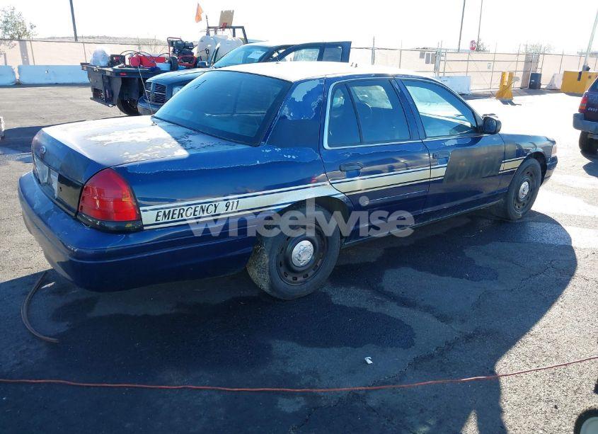 Photo 4 of 2004 Ford Crown VICTORIA POLICE (VIN 2FAFP71W54X101274)