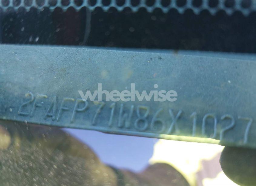 Photo 9 of 2006 Ford Crown VICTORIA POLICE/POLICE INTERCEPTOR (VIN 2FAFP71W86X102762)