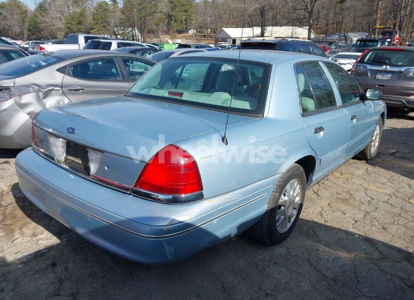 Photo 4 of 2005 Ford Crown VICTORIA LX/LX SPORT (VIN 2FAFP74W65X135964)