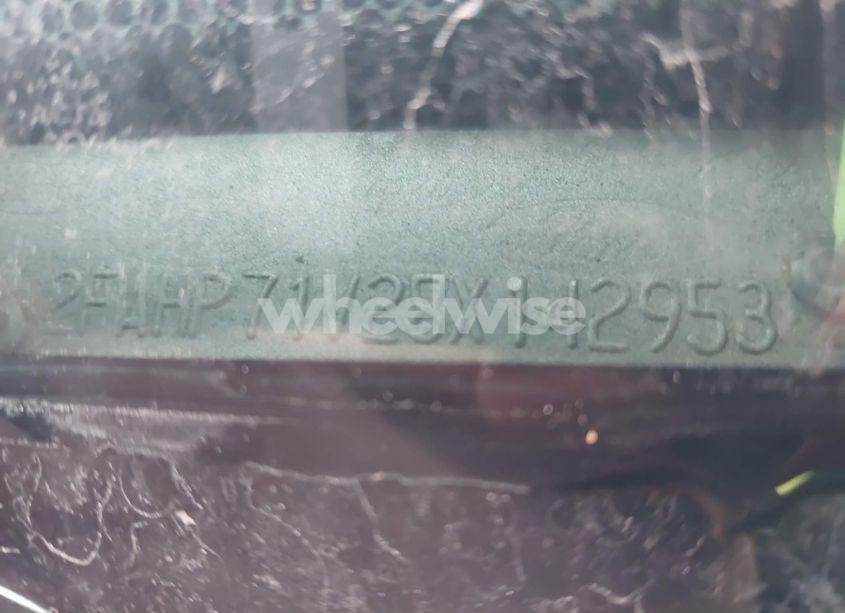 Photo 9 of 2008 Ford Crown VICTORIA POLICE INTERCEPTOR (VIN 2FAHP71V28X142953)