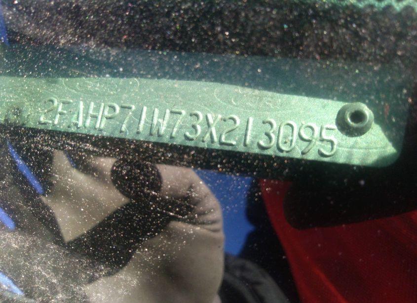 Photo 9 of 2003 Ford Crown VICTORIA POLICE (VIN 2FAHP71W73X213095)