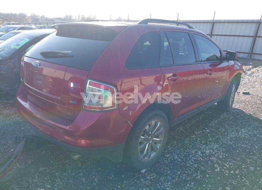 Photo 4 of 2007 Ford Edge SEL (VIN 2FMDK38C67BA91193)