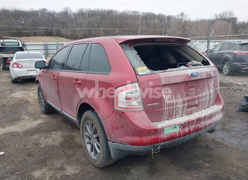 Photo 3 of 2008 Ford Edge SEL (VIN 2FMDK38C68BA61743)
