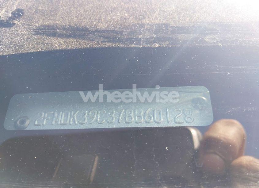 Photo 9 of 2007 Ford Edge SEL PLUS (VIN 2FMDK39C37BB60128)