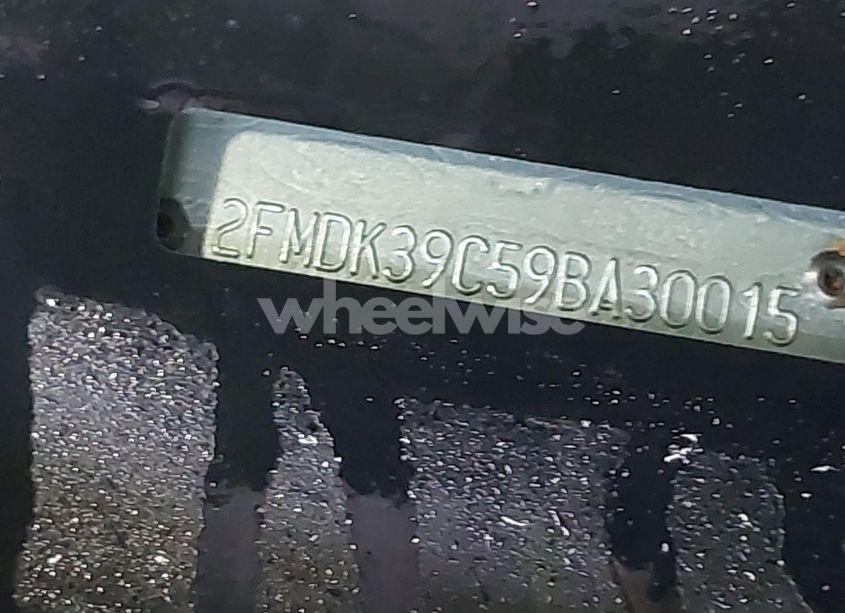 Photo 9 of 2009 Ford Edge LIMITED (VIN 2FMDK39C59BA30015)