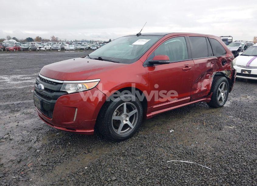 Photo 2 of 2014 Ford Edge SPORT (VIN 2FMDK3AK1EBB66509)