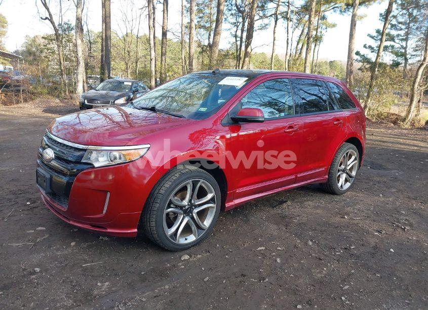 Photo 2 of 2013 Ford Edge SPORT (VIN 2FMDK3AK4DBA94087)
