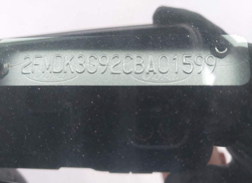 Photo 9 of 2012 Ford Edge SE (VIN 2FMDK3G92CBA01599)