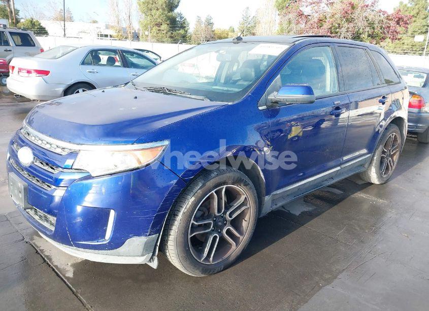 Photo 2 of 2013 Ford Edge SEL (VIN 2FMDK3J95DBA95469)