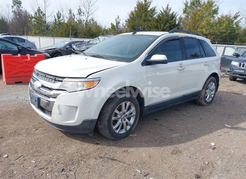 Photo 2 of 2012 Ford Edge SEL (VIN 2FMDK3J9XCBA01844)