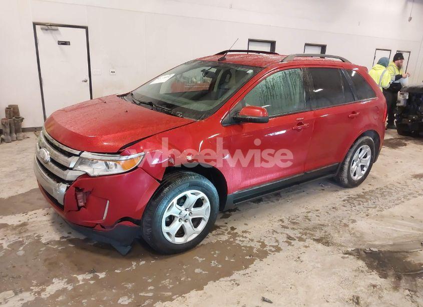 Photo 2 of 2012 Ford Edge SEL (VIN 2FMDK3J9XCBA22418)