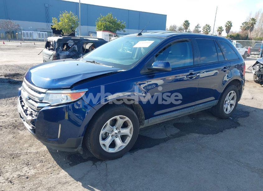 Photo 2 of 2012 Ford Edge SEL (VIN 2FMDK3JC2CBA82396)