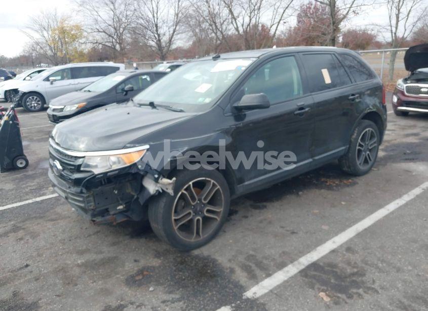 Photo 2 of 2014 Ford Edge SEL (VIN 2FMDK3JC2EBB19711)