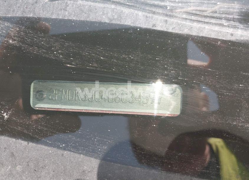 Photo 12 of 2013 Ford Edge SEL (VIN 2FMDK3JC4DBC34597)