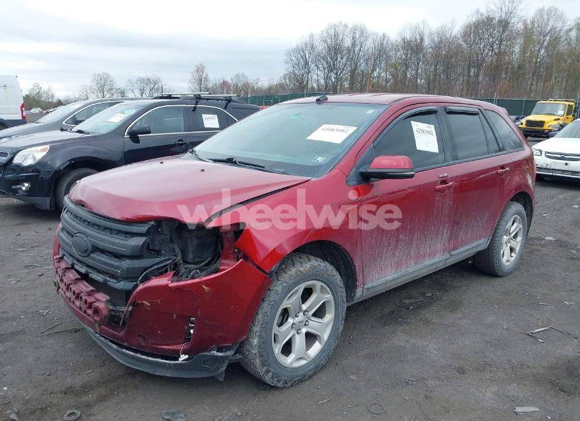 Photo 2 of 2013 Ford Edge SEL (VIN 2FMDK3JC4DBC34597)