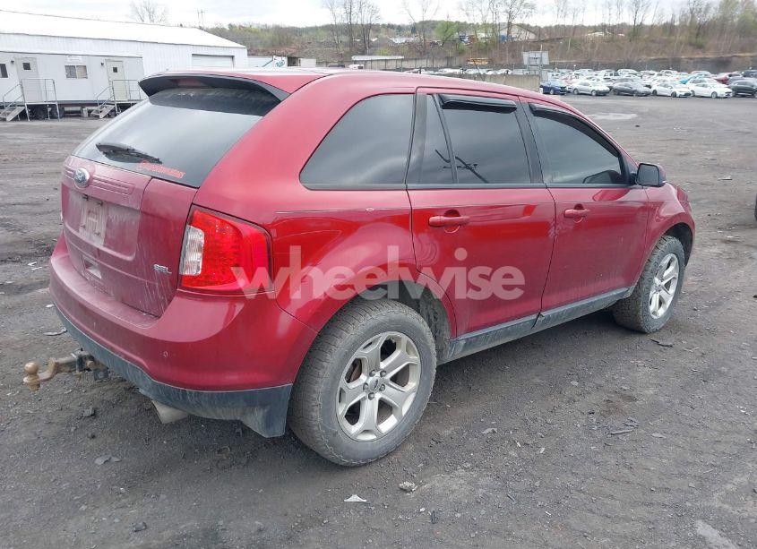 Photo 4 of 2013 Ford Edge SEL (VIN 2FMDK3JC4DBC34597)