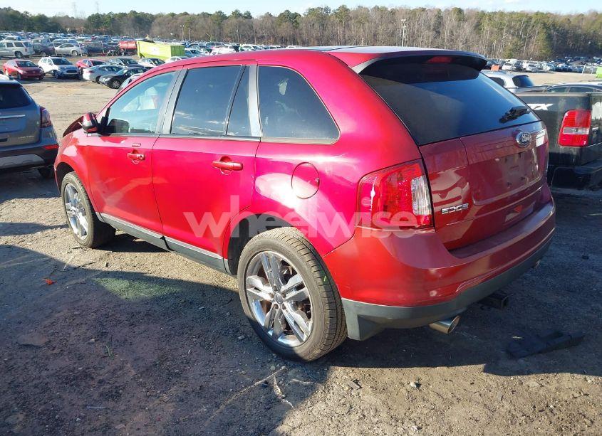 Photo 3 of 2013 Ford Edge SEL (VIN 2FMDK3JC5DBB77651)