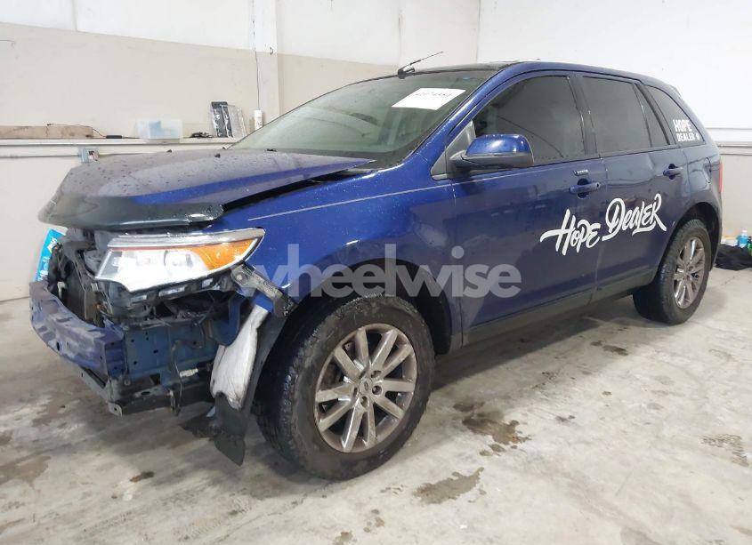 Photo 2 of 2014 Ford Edge SEL (VIN 2FMDK3JC5EBA37875)